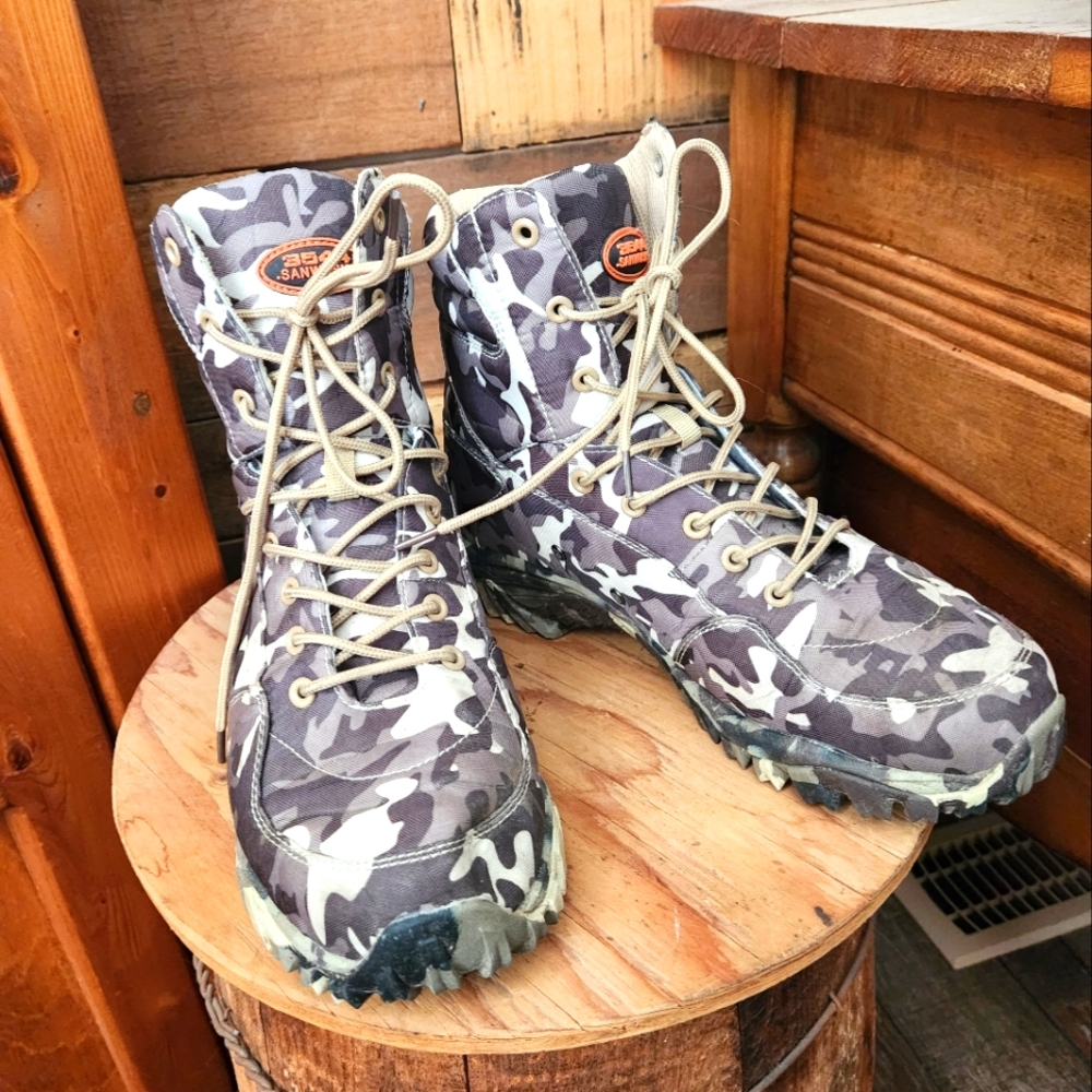 MILITARY & TACTICAL HIKING CAMO HUNTING BOOTS MENS-LIGHTWEIGHT